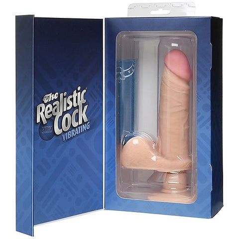 6 Inches UR3 Vibrating Realistic Cock by Doc Johnson
