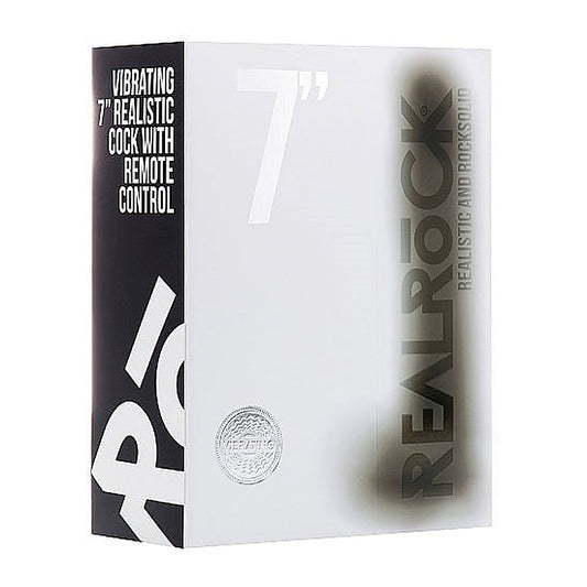 Realrock's Lifelike 7" Vibrating Cock by Shots Toys