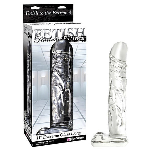 Fetish Fantasy Extreme 11 Inch Glass Dong