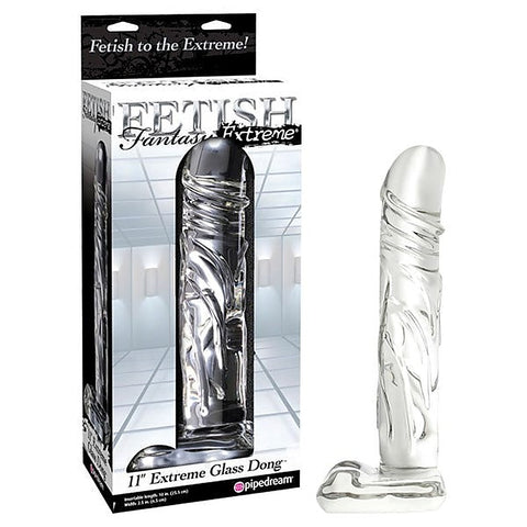 Fetish Fantasy Extreme 11 Inch Glass Dong