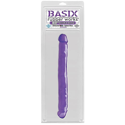 Basix 12 Inch Double Ender Realistic Dong