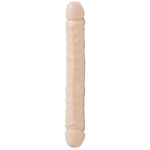 Veined Double Header 12 Inch Realistic Dong by Doc Johnson