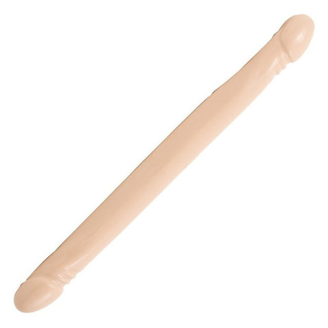 Smooth Double Header 18 Inch Realistic Dong by Doc Johnson