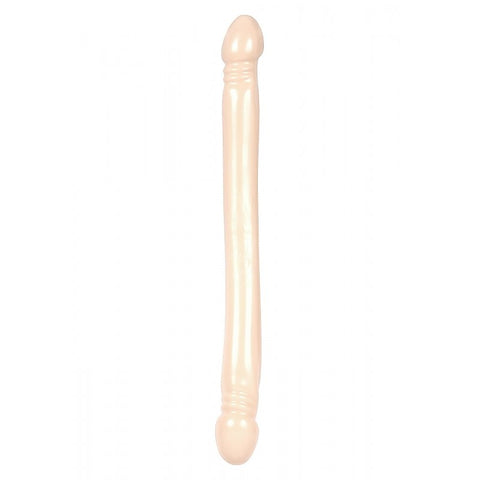 Smooth Double Header 18 Inch Realistic Dong by Doc Johnson
