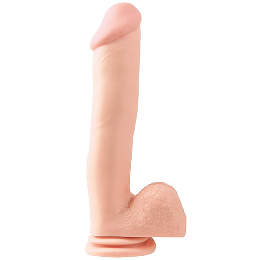 Basix 12 Inch Realistic Dong With Suction Cup