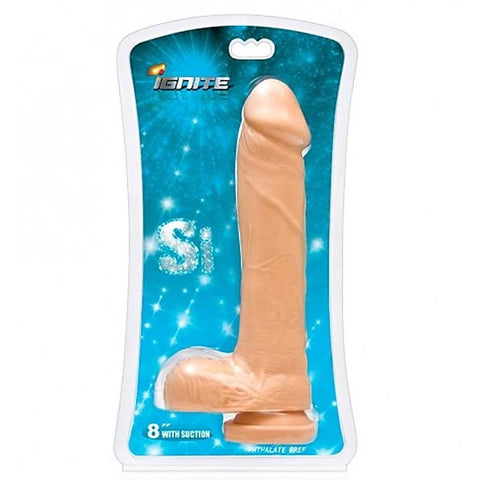 Ignite Cock and Balls 8 inch by SI Novelties