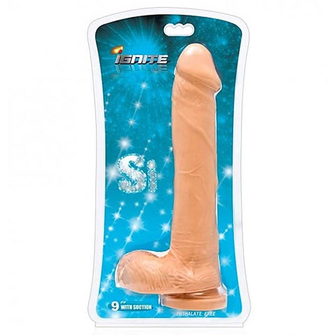 Ignite Cock With Balls 9 Inch by SI Novelties
