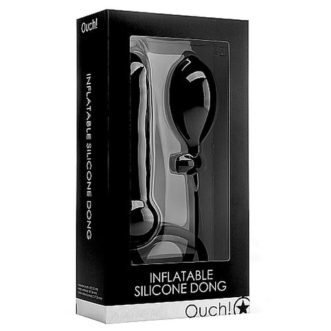 Ergonomic Silicone Inflatable Dong by Shots Toys
