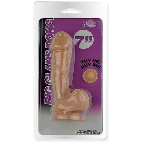 Big Glans Realistic 7" Dildo by Aphrodisia
