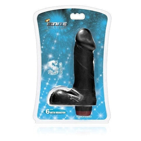 SI Ignite Vibrating Cock with Balls by SI Novelties