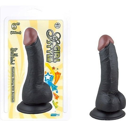 G-Girl Style Realistic Dong with Suction Cup by NANMA