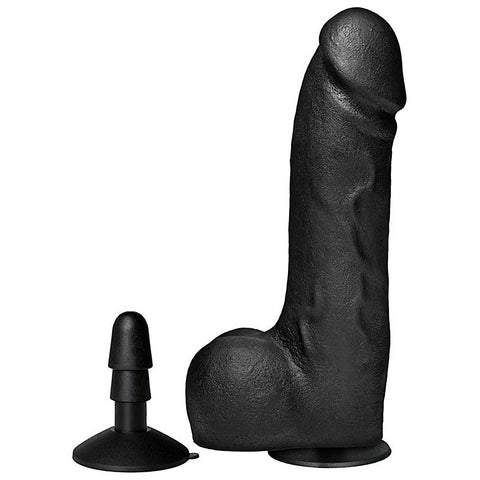 Cock Hungry Black Silicone Dildo by Doc Johnson