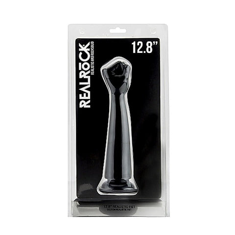 RealRock 12.8 inch Realistic Fist Black by Shots Toys
