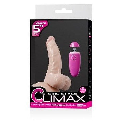 G-Girl Style Climax 5 Vibrating Dong Version 2 by Nanma