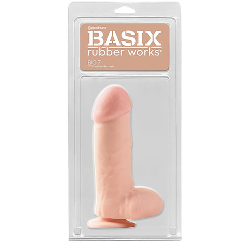 Basix Big 7 Inch Realistic Dong by Pipedream