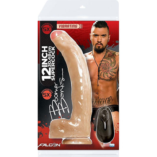Falcon Super Cock Boomer Banks Vibrating by Icon Brands