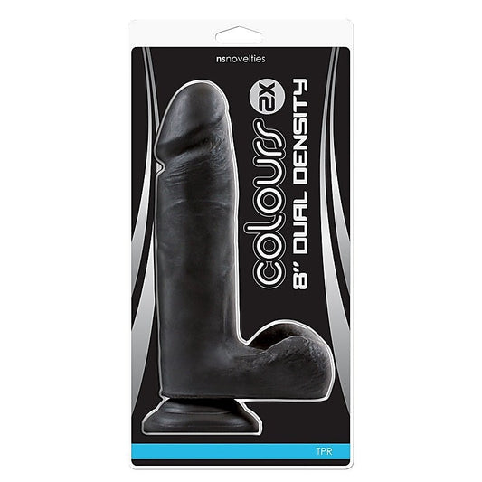Colours 2X Dual Density 8 Inch Dildo by NS Novelties