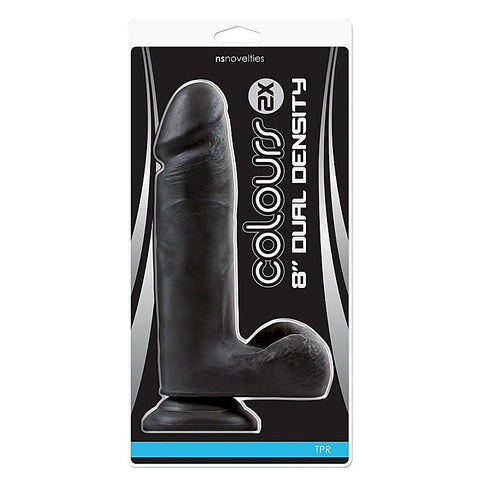 Colours 2X Dual Density 8 Inch Dildo by NS Novelties