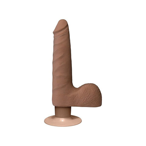 The Realistic Cock UR3 Vibrating 7 in. Slim with Balls