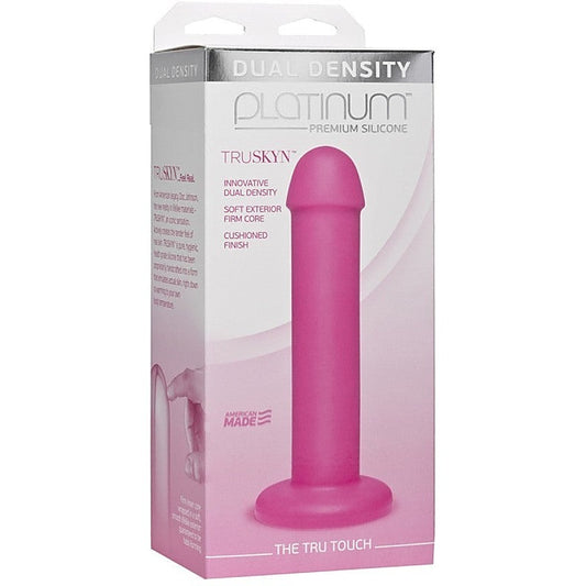 Platinum The Tru Touch Silicone Dildo by Doc Johnson