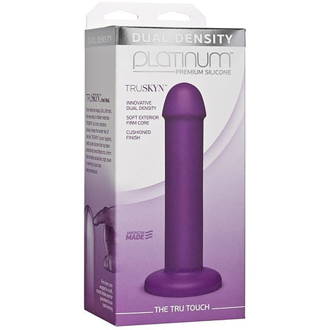 Platinum The Tru Touch Silicone Dildo by Doc Johnson
