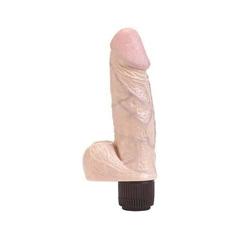 So Real 6 Inch Realistic Vibrating Dong by Seven Creations