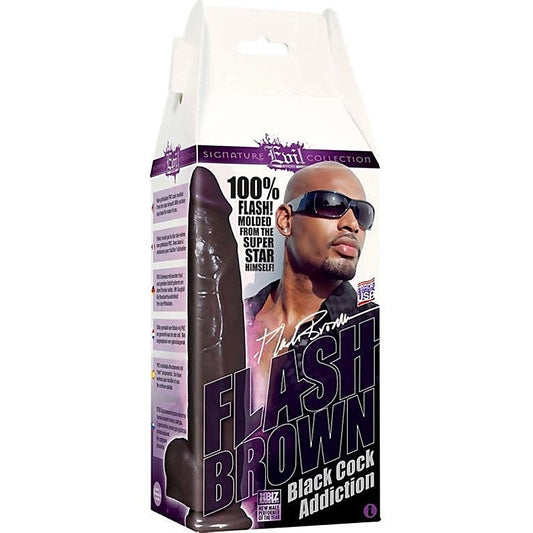 Flash Brown Black Cock Addiction by Icon Male