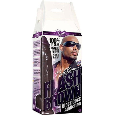 Flash Brown Black Cock Addiction by Icon Male
