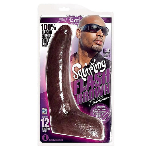 Flash Brown Squirting Cock by Icon Male