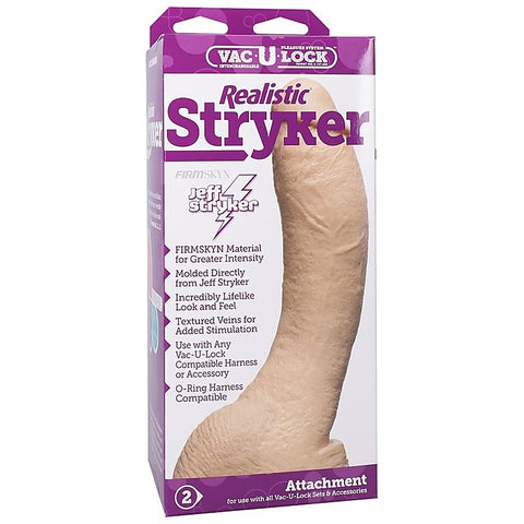 Stryker Vac-U-Lock Realistic Cock by Doc Johnson