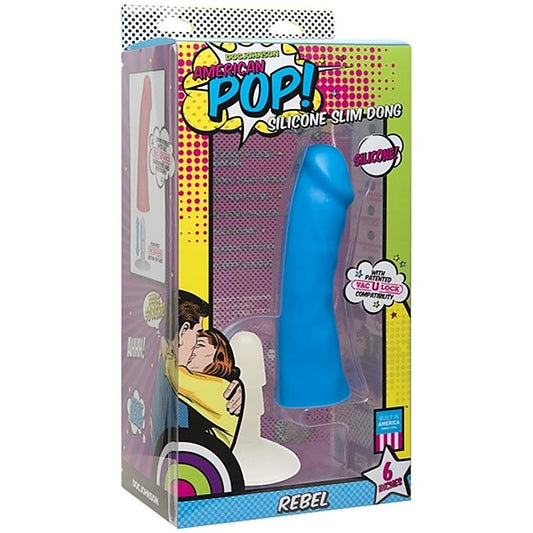 American Pop Rebel Silicone Slim Dong by Doc Johnson