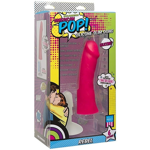 American Pop Rebel Silicone Slim Dong by Doc Johnson