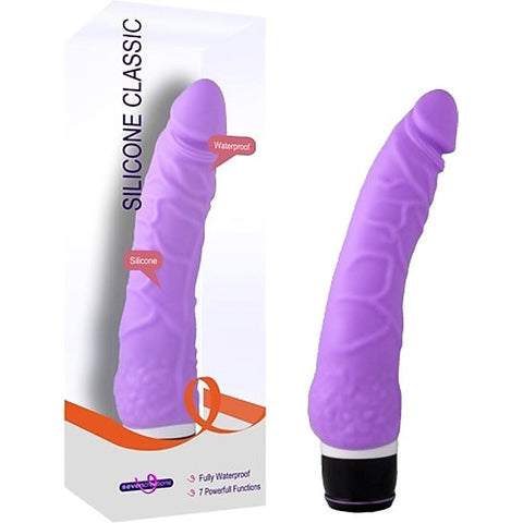 Silicone Classic Thin Veined 033 Seven Function