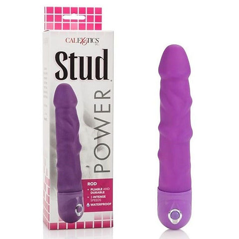 Waterproof Power Stud Rod Purple by California Exotics