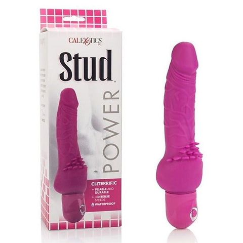 Power Stud Cliterrific Pink by California Exotics