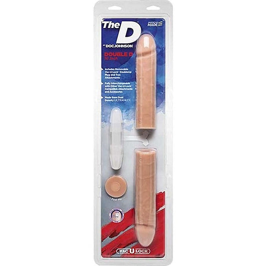 The Double D 16 Inch Vanilla by Doc Johnson