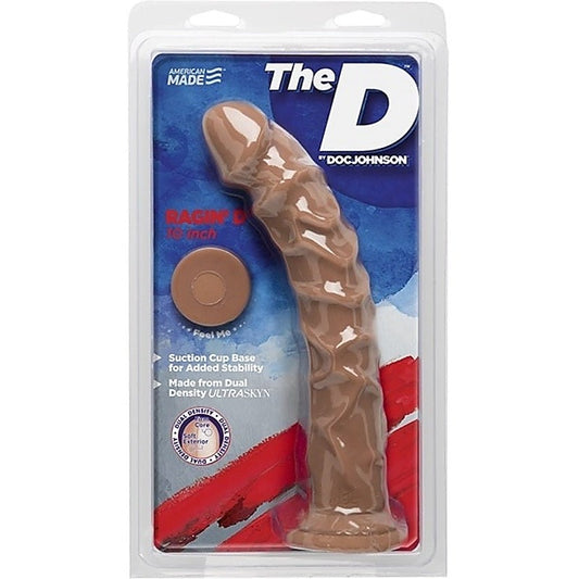 The D Ragin D Caramel 10 Inch by Doc Johnson