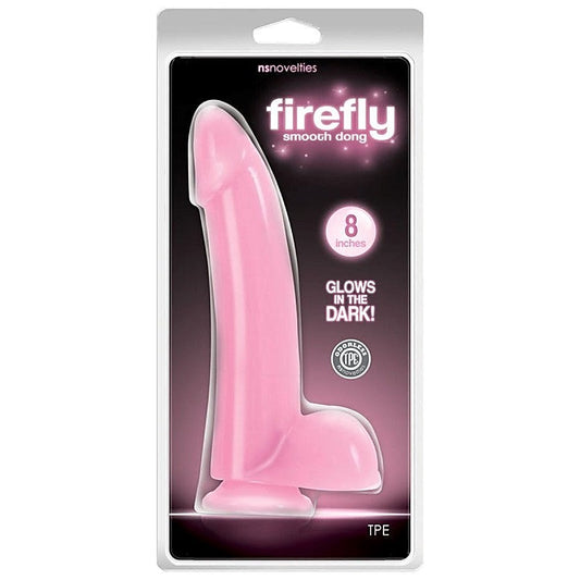 Firefly Smooth Glowing Dong 8 Inch by NS Novelties