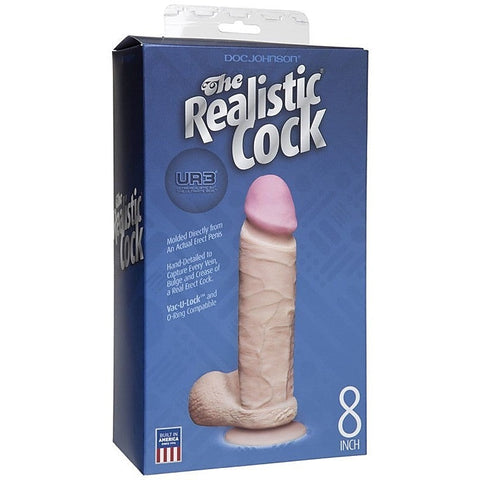 Realistic Cock UR3 8 Inch by Doc Johnson