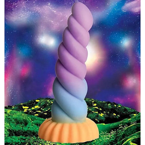 Mystique Silicone Unicorn Dildo by XR Brands