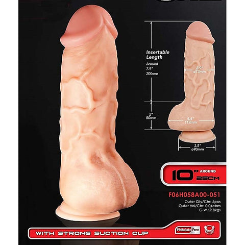 Huge Zone 10 Inch Short Tipped Dong by NANMA Corporation