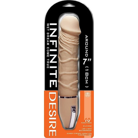 Infinite Desire 7" Silicone Vibrator by NANMA Corporation