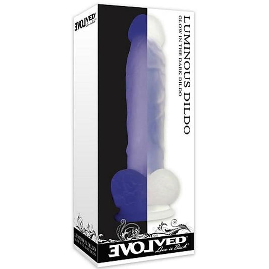 Luminous Glow in the Dark Dildo by Evolved