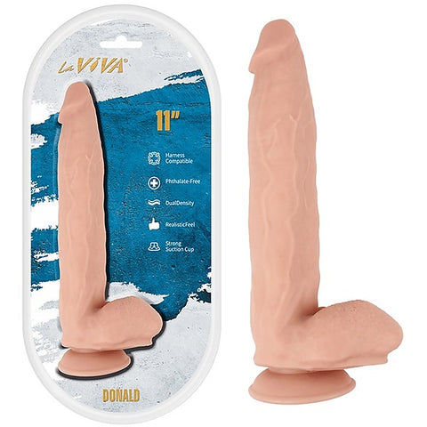 Donald 11 Inches Realistic Dildo by La Viva