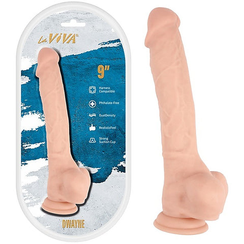 Dwayne 9 Inches Suction Cup Realistic Dildo by La Viva