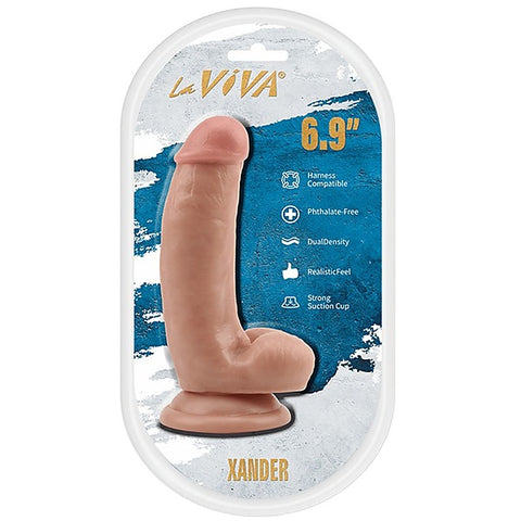 Xander 6.9 Inches Realistic Feel Dildo by La Viva
