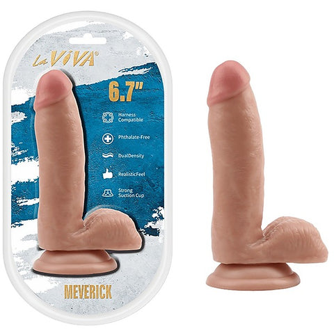 Maverick 6.7" Suction Cup Dong by La Viva