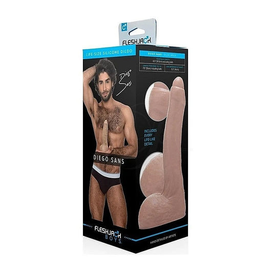 Fleshjack Boys Diego Sans Silicone Dildo by Fleshlight