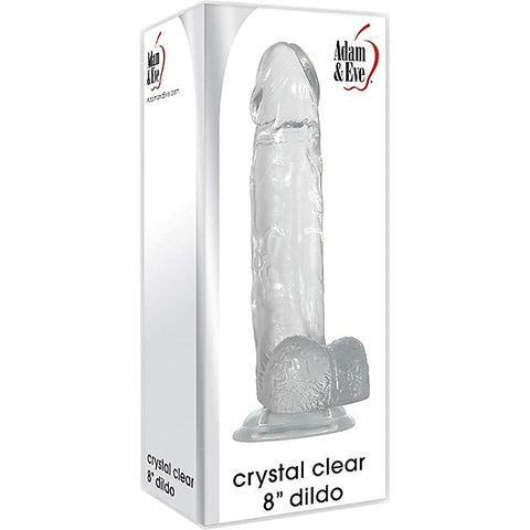 Crystal Clear 8 inch Dildo by Adam & Eve Sextoys