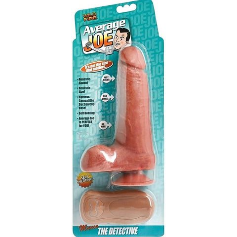 Average Joe The Detective Marco Heating and Vibrating Dildo